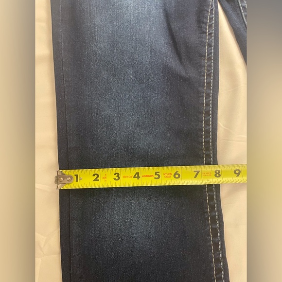 Wallflower Bootcut Legendary InstaStretch Classic Fit Jeans Dark Wash Size 13 - Picture 11 of 16